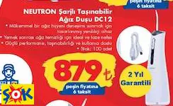 NEUTRON ŞARJLI TAŞINABİLİR AĞIZ DUŞU DC12